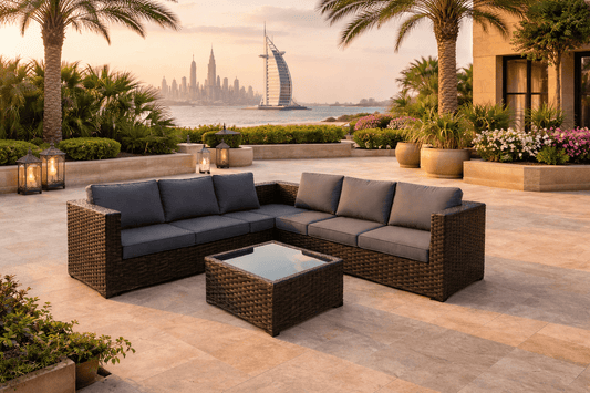 Hayate Verona L - Shape Outdoor Lounge Set | Luxury Outdoor Furniture | HAYATE