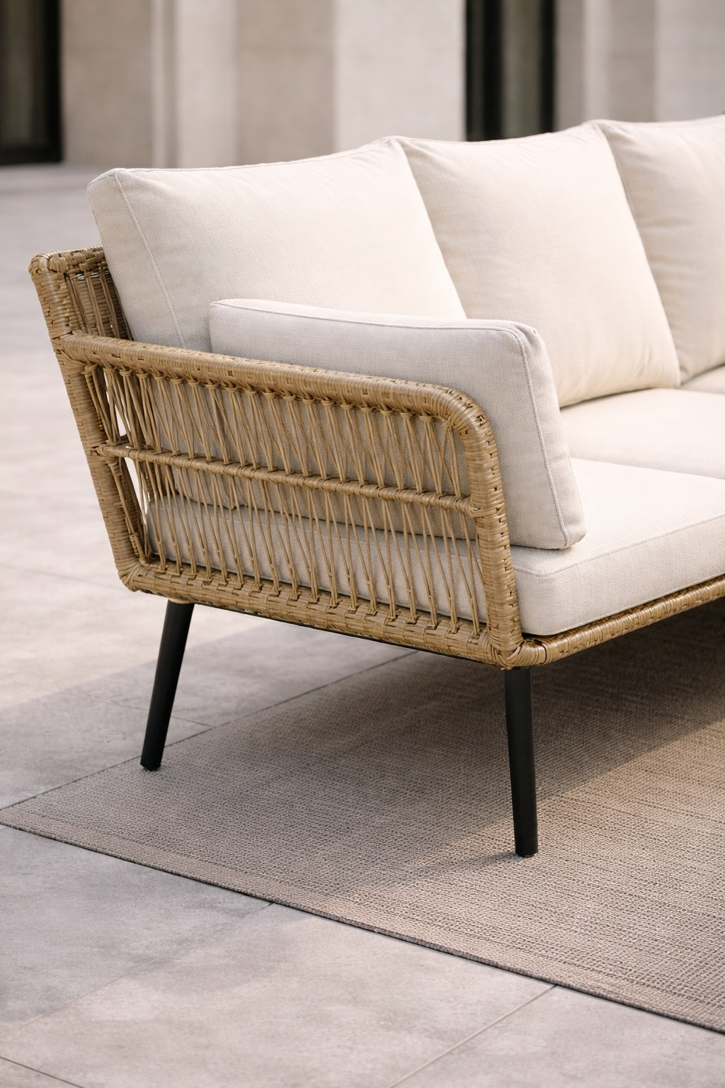 Hayate Riviera L-Shape Outdoor Lounge Set