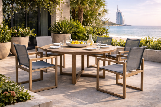 Hayate Meridian Teak Outdoor Dining