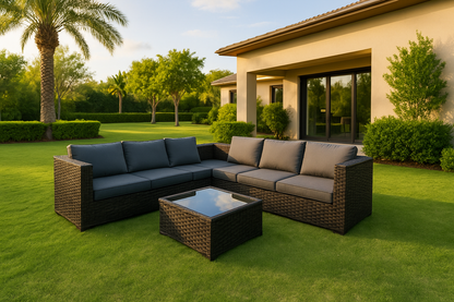 Hayate Verona L-Shape Outdoor Lounge Set