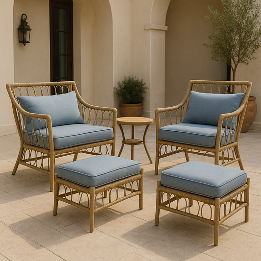 Hayata Solara Outdoor Weave Lounge Set