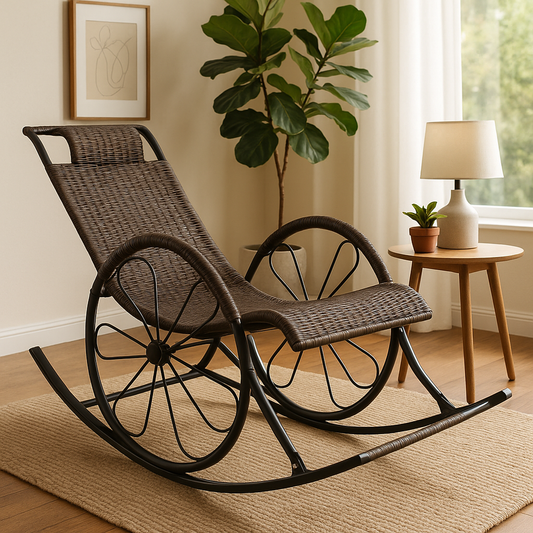 Hayate Oasis Rattan Rocking Lounge Chair