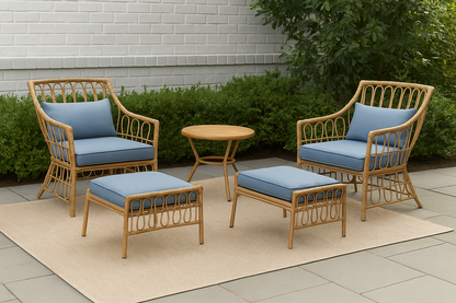 Hayata Solara Outdoor Weave Lounge Set
