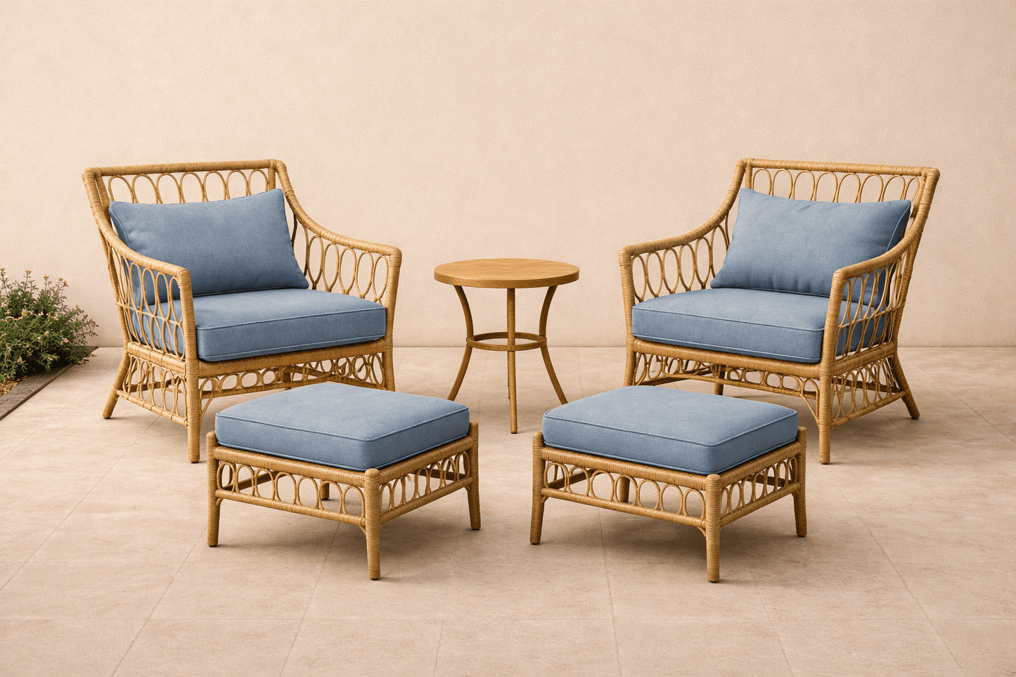 Hayata Solara Outdoor Weave Lounge Set | Luxury Outdoor Furniture | HAYATE