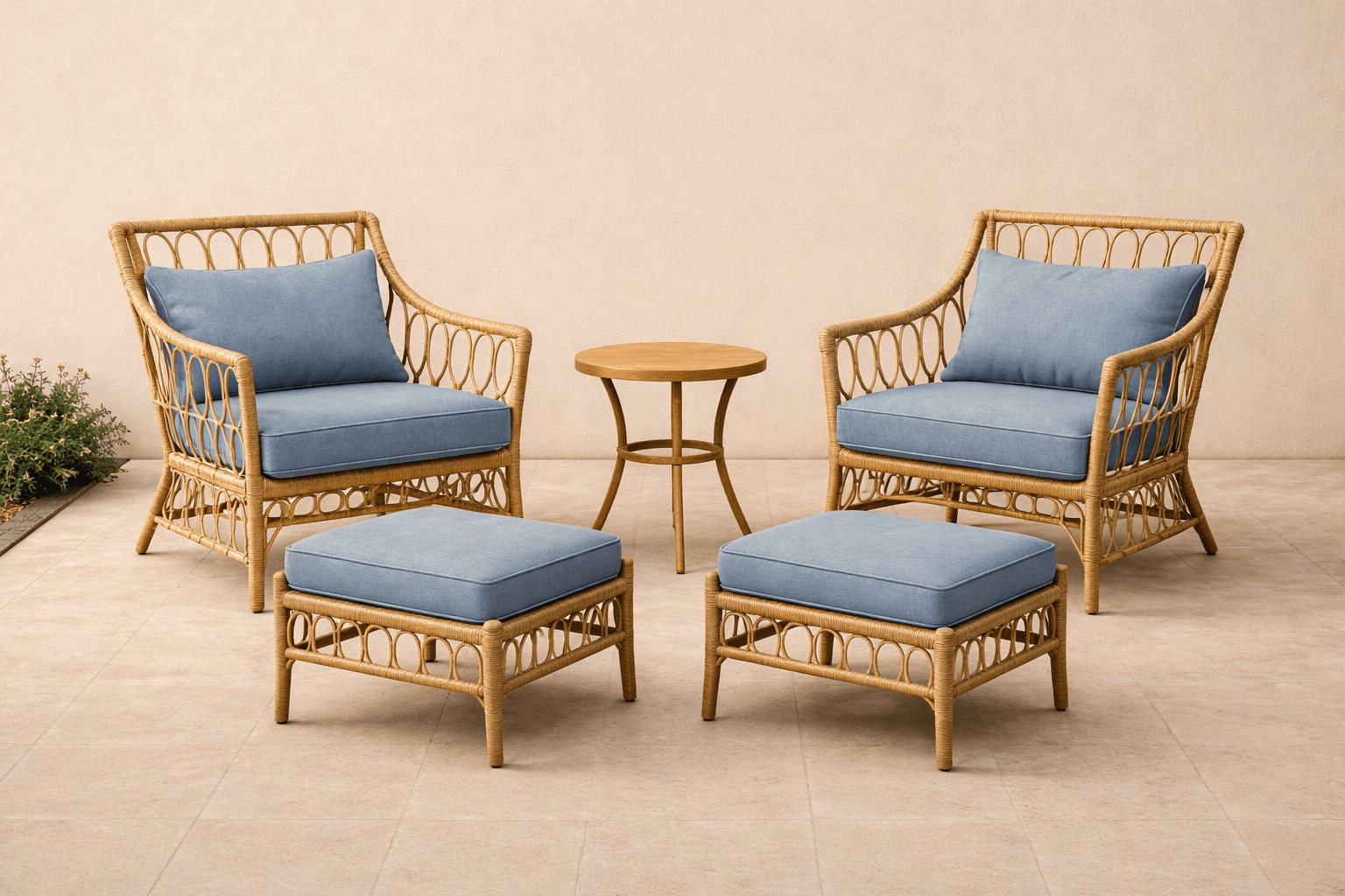 Hayata Solara Outdoor Weave Lounge Set | Luxury Outdoor Furniture | HAYATE