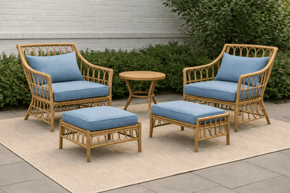 Hayata Solara Outdoor Weave Lounge Set | Luxury Outdoor Furniture | HAYATE