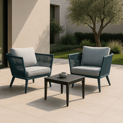 Hayate Aurelian Duo Lounge Set | Luxury Outdoor Furniture | HAYATE