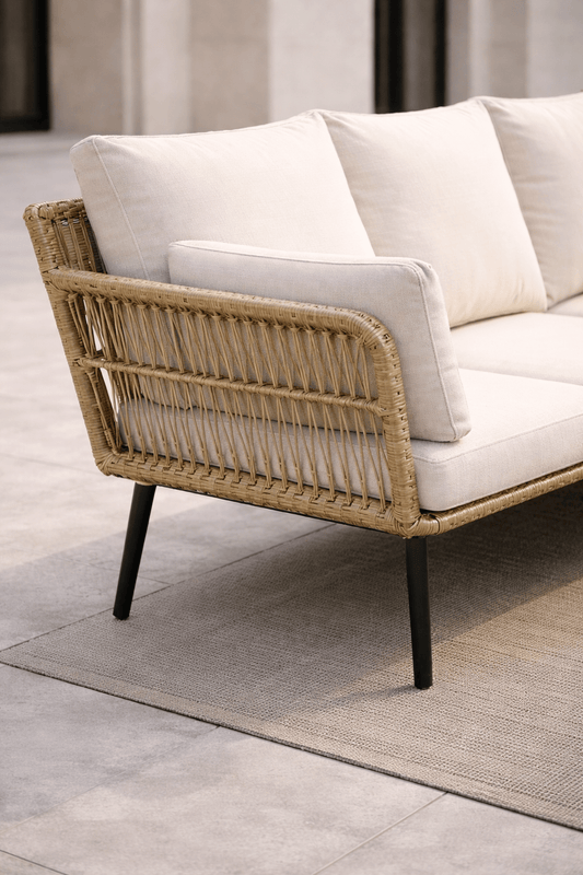 Hayate Riviera L - Shape Outdoor Lounge Set | Luxury Outdoor Furniture | HAYATE