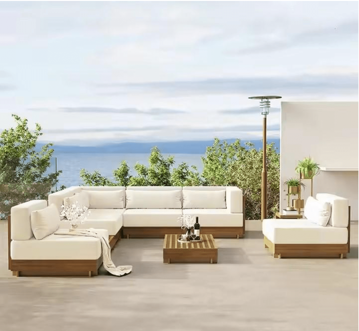 Hayate Riviera Modular Outdoor Lounge Set | Luxury Outdoor Furniture | HAYATE