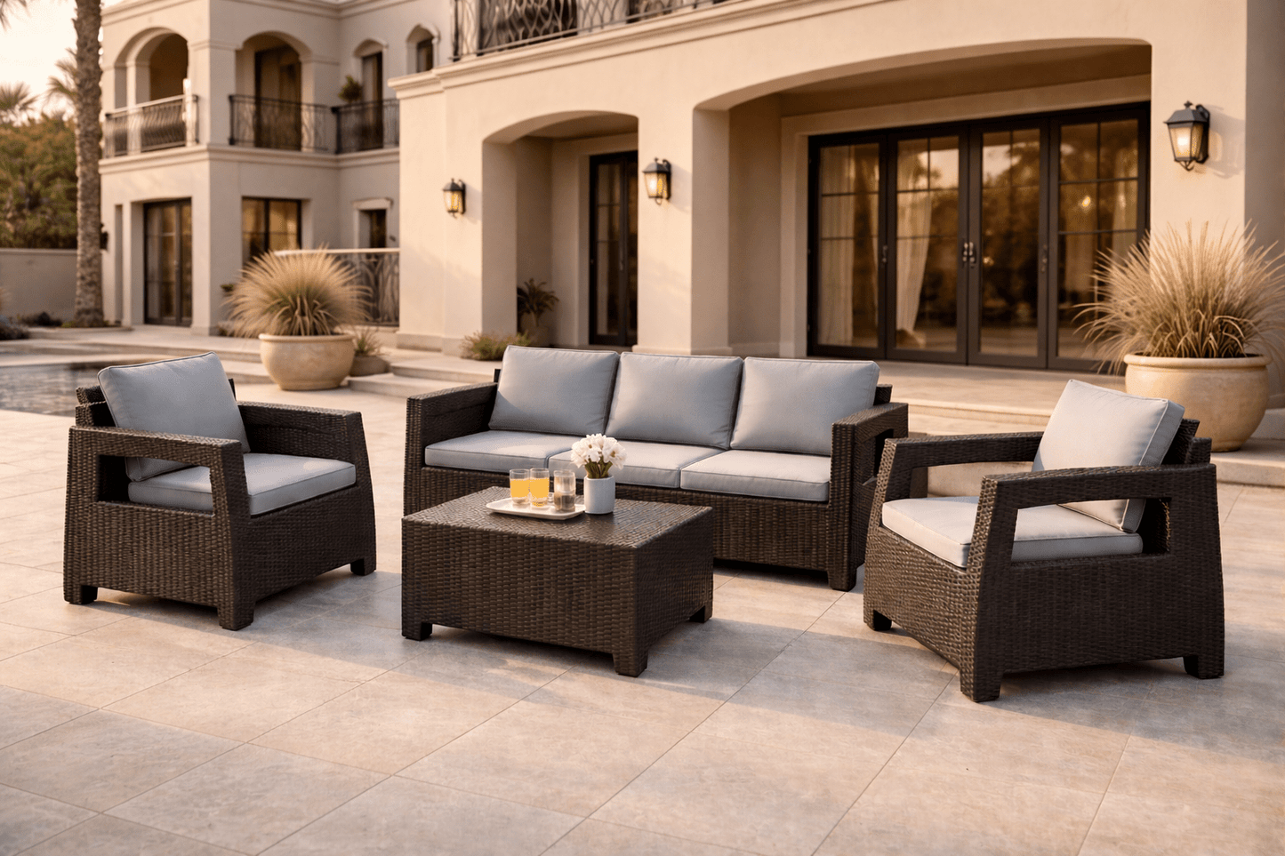 Hayate Siena Outdoor Lounge Set | Luxury Outdoor Furniture | HAYATE