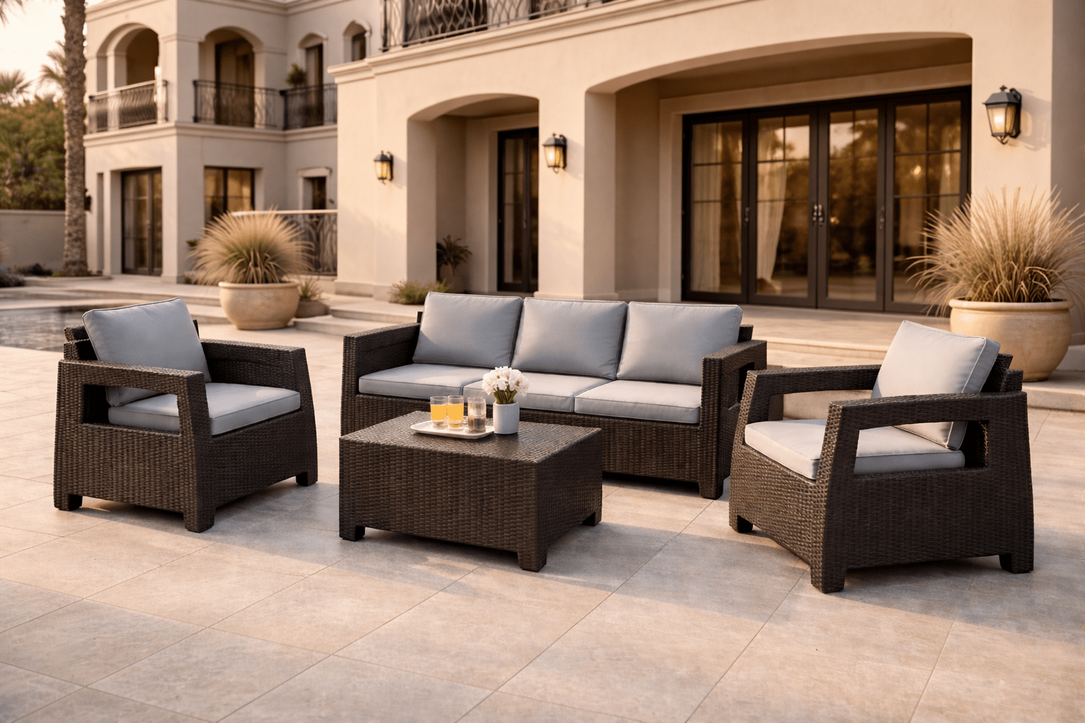 Hayate Siena Outdoor Lounge Set | Luxury Outdoor Furniture | HAYATE