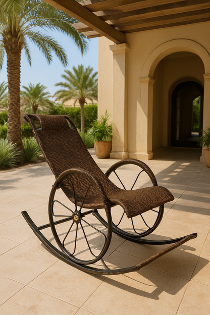 Hayate Oasis Rattan Rocking Lounge Chair