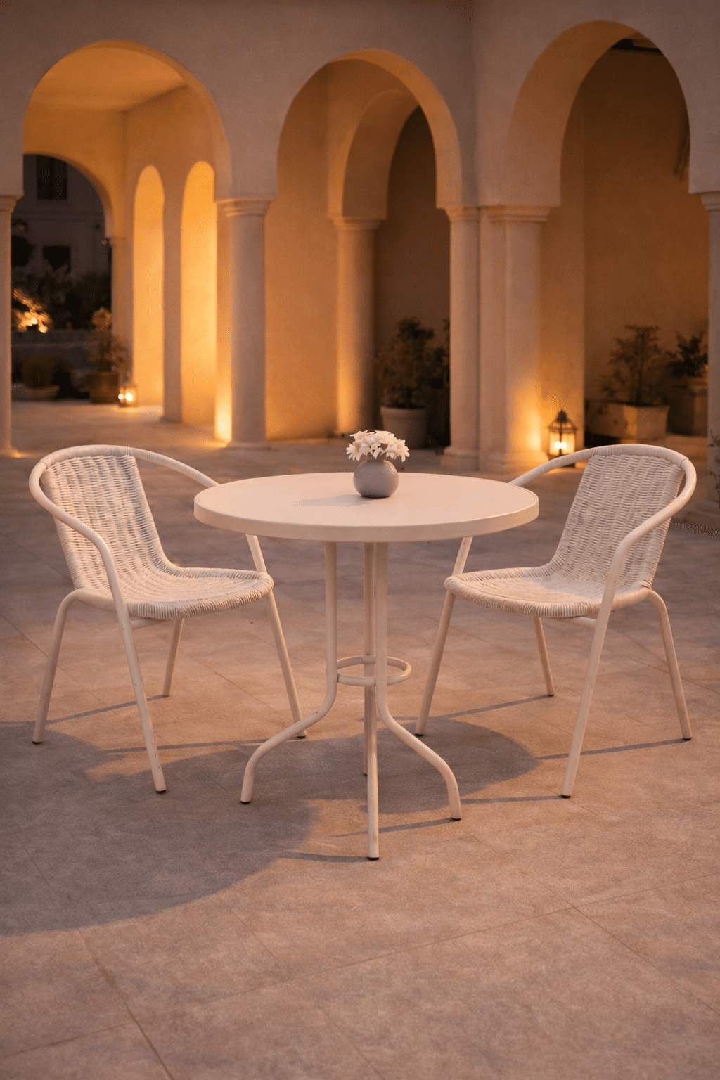 Luna Café Bistro Table (2 - Seater) | Luxury Outdoor Furniture | HAYATE