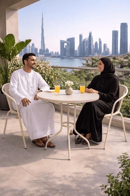 Luna Café Bistro Table (2 - Seater) | Luxury Outdoor Furniture | HAYATE
